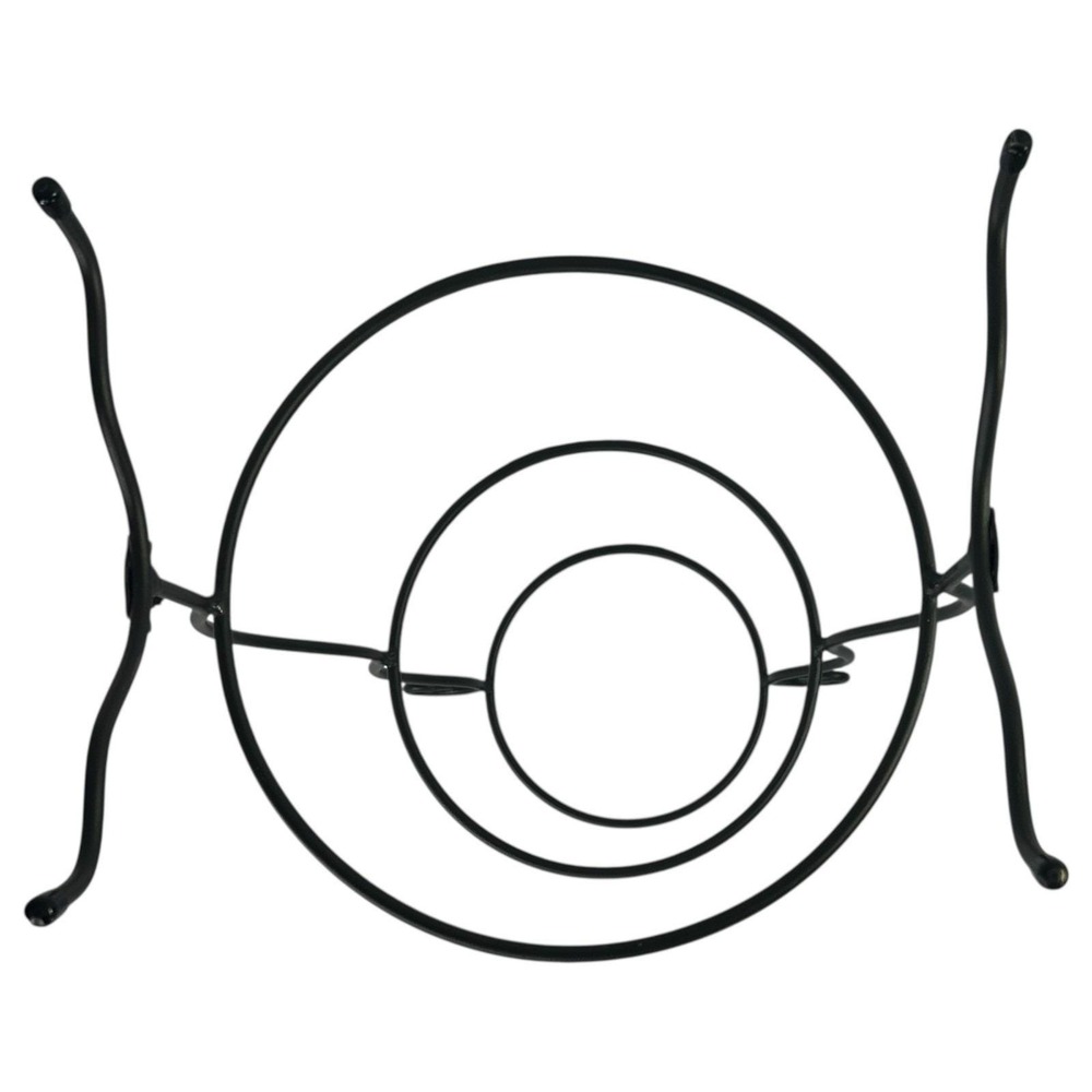Longaberger Foundry MIXING BOWL STAND 3 Tier Black Wrought Iron - Picture 7 of 12